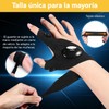Guantes con linterna LED CXJYSD – sin dedos, ligeros y
