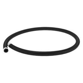 HOPESPANNER Universal 3ft 3/8" Fuel Line Hose 3/8 Vacuum Hose Automotive Fuel Hose NBR Rubber,Nylon Braided 1 Pcs