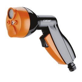 Claber 9083 Gun Multifunktional Elegant, schwarz/orange/grau