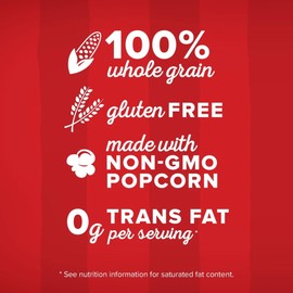 Orville Redenbacher's Movie Theater Butter Microwave Popcorn, 3.29 Ounce Classic Bag, 24-Count + Createandbundle Sticker