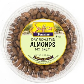 Almonds Dry Roasted Unsalted 32 Oz. (2 Lbs) Kosher