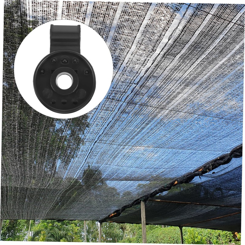 Gatuida 20pcs Plastic Buckle Clips for Sunshade Mesh Durable Material
