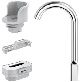 Cat Water Fountain Replacement Kit - Spout, Spout Holder & Filter Box Included