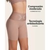 Leonisa Boxershort Invisible Control Moderado Antideslizante Color Marrón Talla Xl