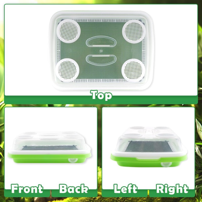 1 Pack Mealworms Breeding Kit Mealworms Keeper with 2 Pcs