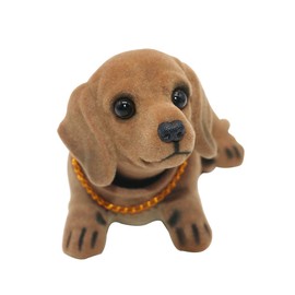 Bobble Head Bulldog,Car Decoration Nodding Dog Ornaments High Emulation Creative Dog Dashboard Crafts Dog Lover Gift for Car Vehicle Desk Tabletop Office Decor(Bulldog)