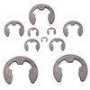 BE-TOOL E-Clip Retaining Snap 120Pcs 10Size Stainless Steel Internal Circlip
