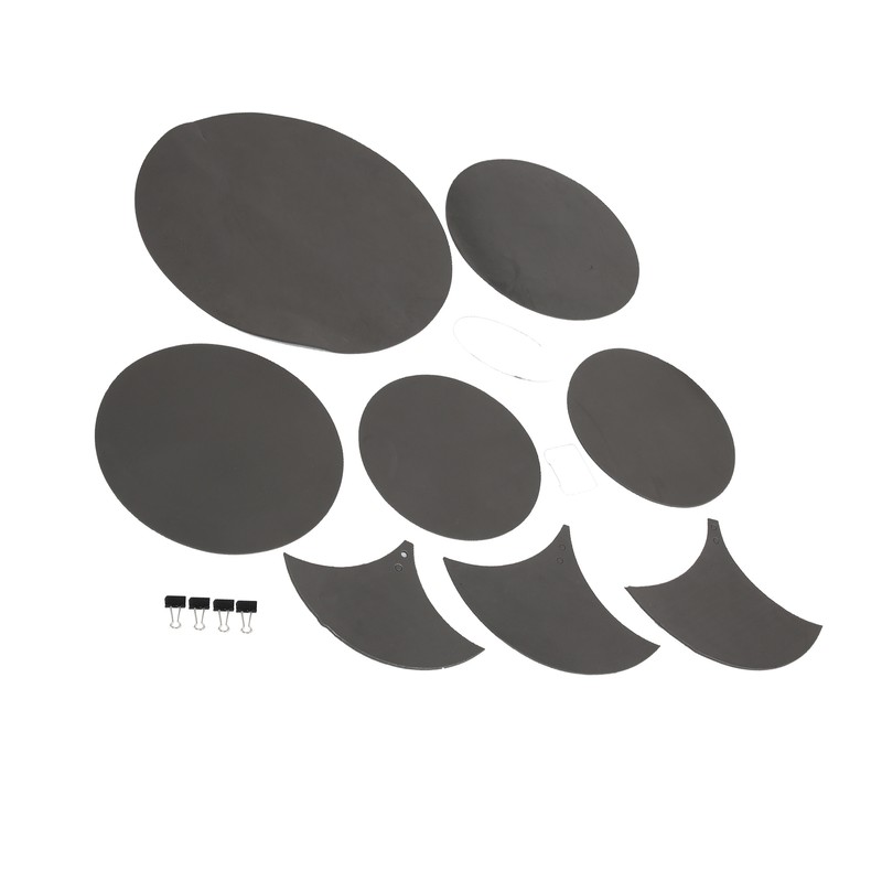 10Pcs Drum Mute Pad Volume Reduction Rubber Practice Silencer Mat