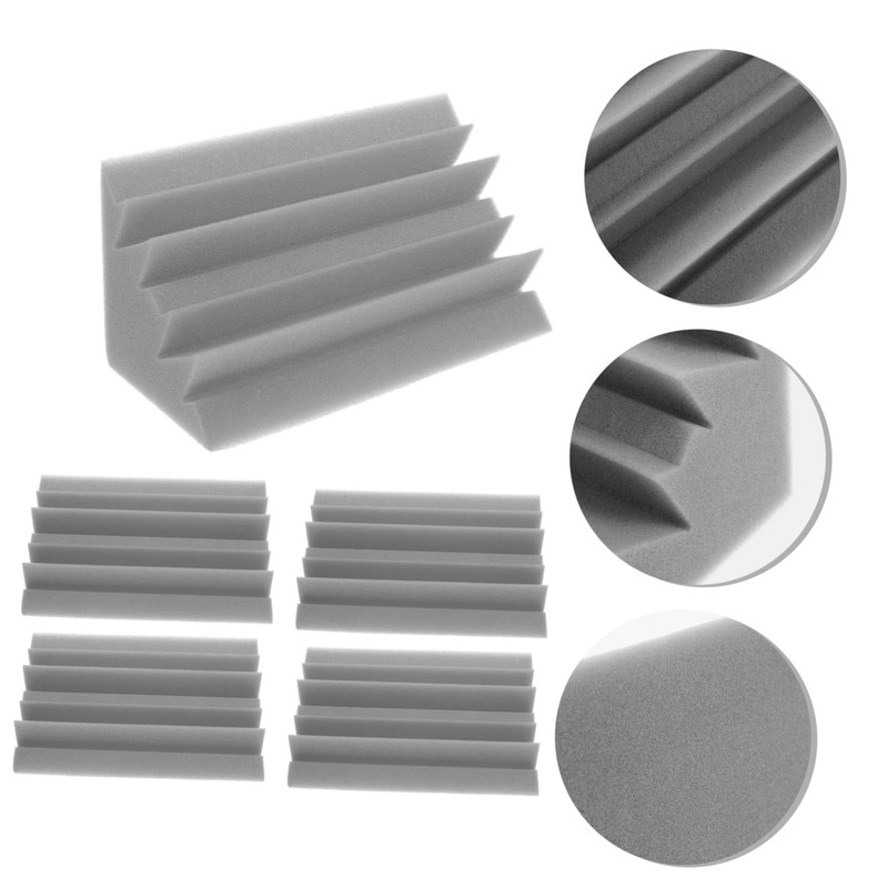 Mikinona Expandable Acoustic Panels 5pcs Sound Insulation Supplies Fast No