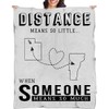 UT VT Long Distance Gift, Blanket from Daughter/Son Living Away
