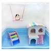 Andiker Hamster Toys, Hamster Swing, Small Animal Activity Toy Boredom