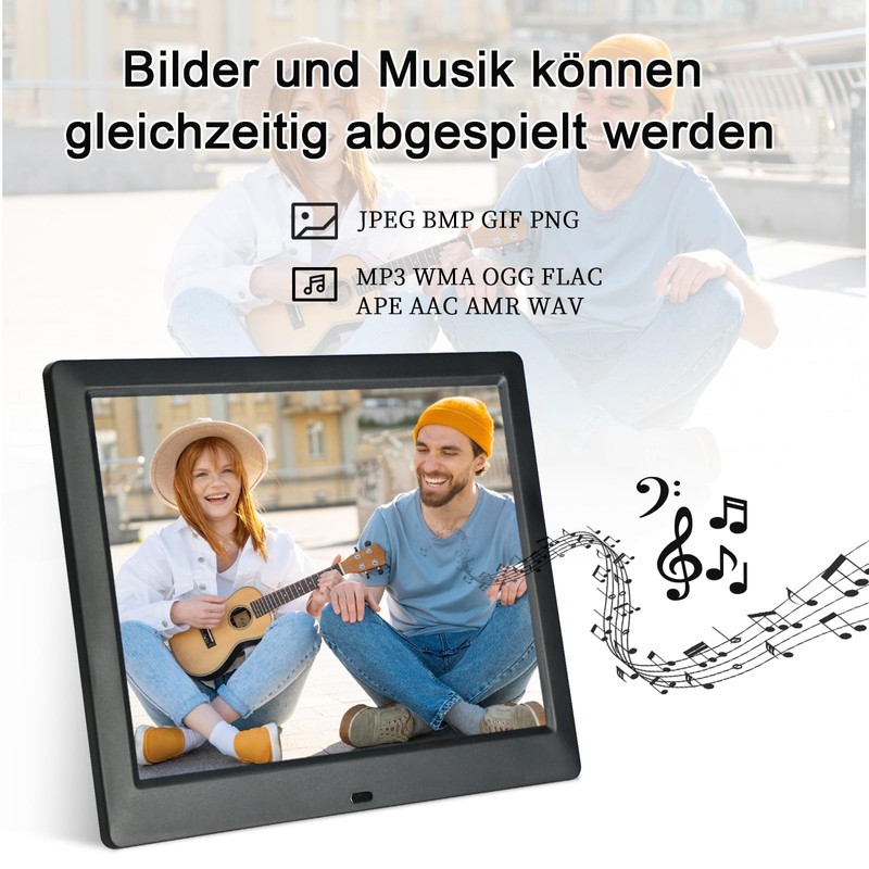 TSITSC 8.7 Inch Digital Photo Frame, 1024 x 768 IPS