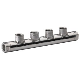HomeFlex 11-050504 1/2-Inch x 1/2-Inch x 1/2-Inch FIPT Manifold, Stainless Steel