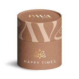 PAVA FUMA Happy Times - Your Incense Mix for Joy of Life & Lightness with Myrrh, Mullein & Sandalwood - 90 ml - For Incense Burners & Charcoal