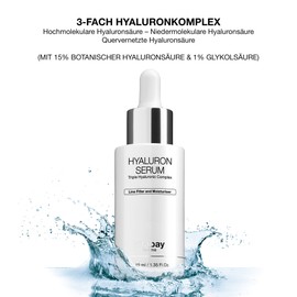 Vitabay Hyaluronic Acid Serum 40 ml • Triple Hyaluronic Acid for Dry Facial Skin & Anti-Ageing