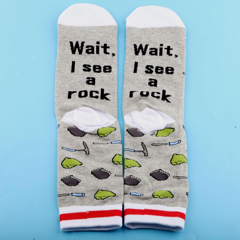 Geology Socks Wait I See A Rock Socks Rock Collector