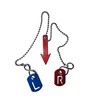 Radiography Blue/RED Tablet and FB Markers with Chain for Radiographers