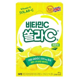 Solar-C Lemon Flavor 30 Tablets 2ea