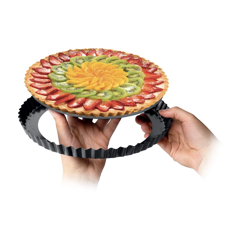 Tescoma Backform, Plastik, schwarz, 31.6 x 28 x 2.8 cm