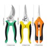Vbvbip 3 Pack Gardening Scissors, Professional Pruning Shears Set -