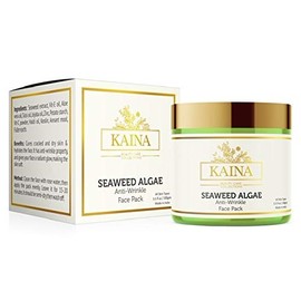 Kaina Seaweed Algae Face Pack | Anti-Wrinkle | Anti Ageing | Reduces Fine Lines | 100% Organic and Cruelty Free | 100g
