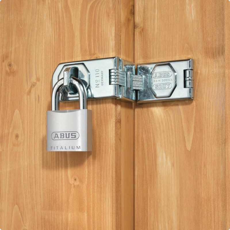 ABUS 64Ti/60 60mm Titalium Padlock Keyed Alike KA6608