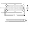 Optronics STL211XRFHB Fusion Gen II 4" LED Combination Stop/Turn/Tail/Back-Up Light,