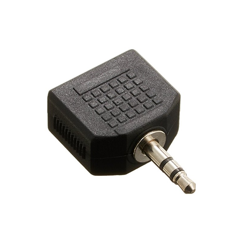 Conversion Meijin 3.5mm Stereo Mini Audio 2 Distribution Adapter, 2