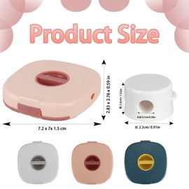 WATUNID 6PCS Charging Cord Organizer, Retractable Cable Management with 3PCS Strong Adhesive Desk Cord Holder, Portable Cable Winder, Flexible USB Cable Reel for Travel Home Office Classroom