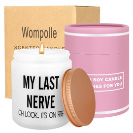 Gifts for Women, Birthday Gifts for Women,Funny Gifts for Best Friends Women,Christmas Valentines Day Mothers Day Gifts for Women,Mum, BFF, Girlfriend, Sister(My Last Nerve)