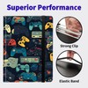 BFDHGQZC Gaming Controllersca PU Leather Padfolio Clipboard Notepad with Pen
