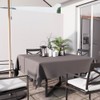 Soleil d'ocre Alix Nappe, Polyester, Grey, 140 x 140 cm
