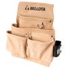 BELLOTA PC4BOL Leather Tool Bag with 4 Pockets for Hammer