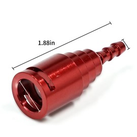 Premium Aluminum Alloy Fuel Filter Return Line Connector Replace # HC3Z-9A564-A Compatible with Ford Powerstroke 2017 2018 2019 2020