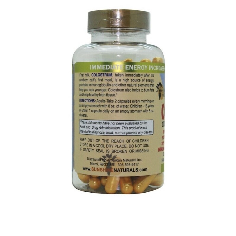 Colostrum GOLD First Milk 20% more Immunoglobulin Great Immune Health