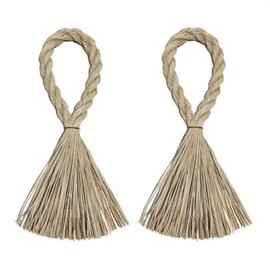 ILLIDAN New Year Ornament, Shimenawa Ornament, Length 9.4 inches (24 cm), 11.8 inches (30 cm), 12.6 inches (32 cm), Stylish, Entrance Wreath, Door Decoration, Shinto Nawa, Torii Gate, Handmade by Rope