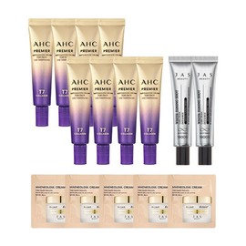 AHC Eye Cream Season 13 12ml x8 + Jass Dark Spot Cream 15ml x2 + Jass Sample 5 sheets / AHC 아이크림 시즌13 12ml x8 + 쟈스 기미크림 15ml x2 + 쟈스샘플 5매