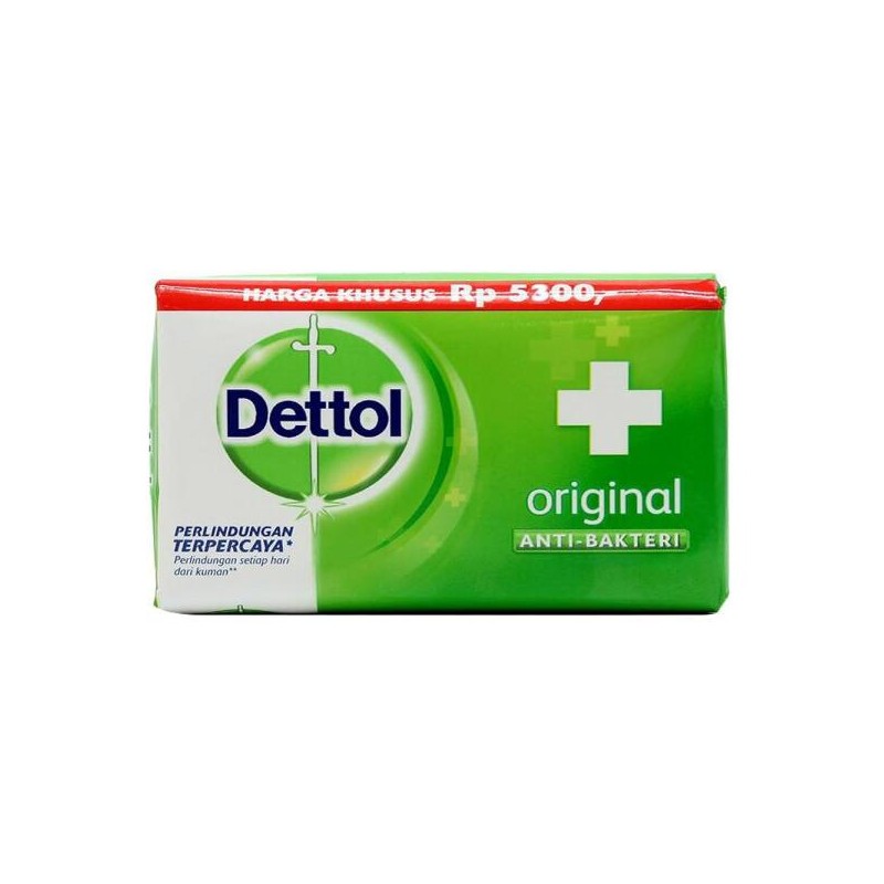Dettol 데톨 항균 핸드 앤 바디 바 비누, 오리지널, 110