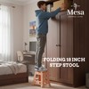 Inspired Living 18" Step Stool, Folding Step Stools for Adults,