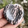 favoramulet Heart Love Crystal Thumb Worry Stone Pocket Palm Stones