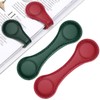 2PCS Magnetic Bookmarks, Leather Magnetic Bookmarks for Women Men, Double-Sided
