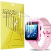 Compatible with Meoonley Kids Smart Watch Screen Protector, Lamshaw Full