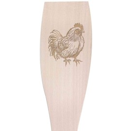 Large 'Chicken Silkie' Wooden Cooking Spatula (SA00022805)