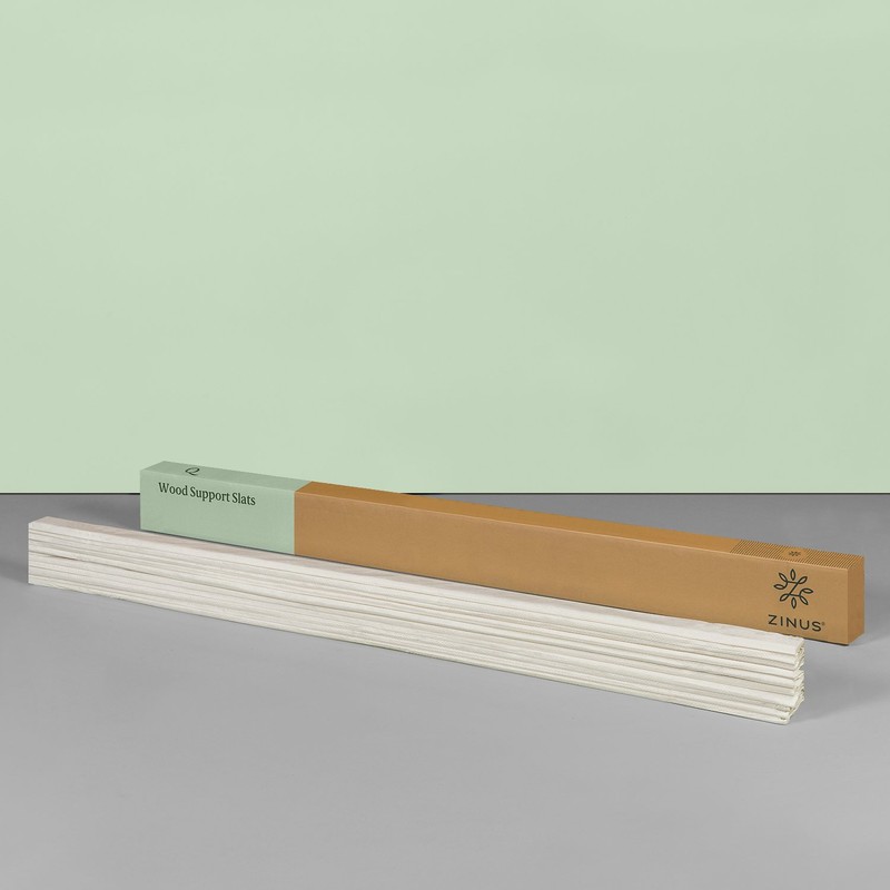 ZINUS Compack Fabric Covered Wood Slats, Bunkie Board, Box Spring