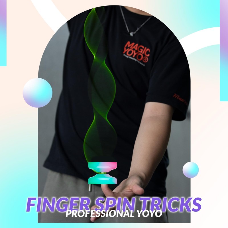 MAGICYOYO Responsive Yoyo for Kids Beginner, Professional Unresponsive Yo Yo