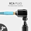 2m Length Tattoo Clip Cord RCA Interface Strong Conductivity Silicone