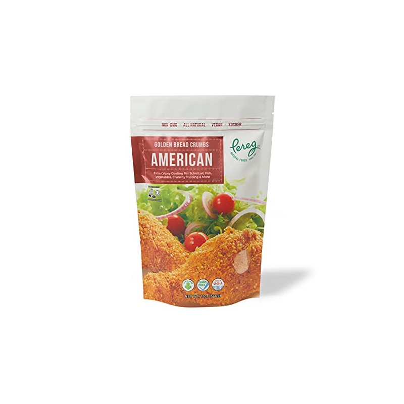 Pereg Golden Crisp Bread Crumbs American (12 Oz) - Cripsy