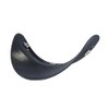 Removable Helmet Visor, Universal Black Visor with 3 Snaps, Open