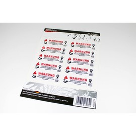 BIKE-label Alarm Sticker for Tools Construction Machines Anti Theft GPS Sticker X900276