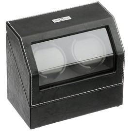 Diplomat 34-502 Battery Powered Leather Synthetic Watch Winder